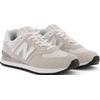 Sneaker NEW BALANCE "ML574 Core", Gr. 40, beige (hellbeige, weiß), Leder, Textil, sportlich, Schuhe