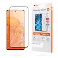 Made For Xiaomi 3D Displayschutz-Glas für 12 Pro, Extremer Härtegrad 10H, Ultradünn mit gehärteten, abgerundeten Kanten, Anti-Fingerprint, Blasenfreie Anbringung mit Montagerahmen, Transparent