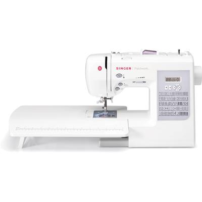 SINGER Nähmaschine "Patchwork 7285Q", grau (weiß, grau), B:37,6cm H:30,1cm T:19,7cm, Nähmaschinen Image