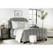 Everly Quinn Upholstered Queen Bed In Light Grey Wood in Gray/Brown | 57 H x 61.75 W x 80.5 D in | Wayfair 1AF69CDDFD7A4850ADC6DE36AA3BF0B4