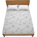 Alwyn Home Germany Premium Rayon from Bamboo Hypoallergenic & Waterproof Mattress Protector Cotton Blend | 80 H x 39 W x 16 D in | Wayfair