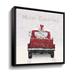 The Holiday Aisle® Merry Christmas Truck - Graphic Art on Canvas in Red/White | 18 H x 18 W x 2 D in | Wayfair EBB75B8BCC2445ECA63B61346F48D997