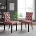 Duchess Performance Velvet Dining Chairs - Set of 2