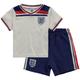 England 1982 Heimtrikot-T-Shirt und -Shorts-Set – Baby