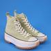 Converse Shoes | Converse Run Star Hike Hi Seasonal Color Olive Aura Platform Sneaker A00552c Nwt | Color: Green/White | Size: Various