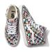 Vans Shoes | Customs Doodle Check Sk8-Hi | Color: White | Size: 5.5