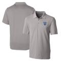 Men's Cutter & Buck Gray Columbia University Big Tall Forge Stretch Polo