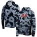 Men's New Era Black Tampa Bay Buccaneers Team Tie-Dye Pullover Hoodie