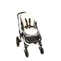 KAISER Lammfellauflage universell passend und passgenau für Bugaboo und Joolz, natural white