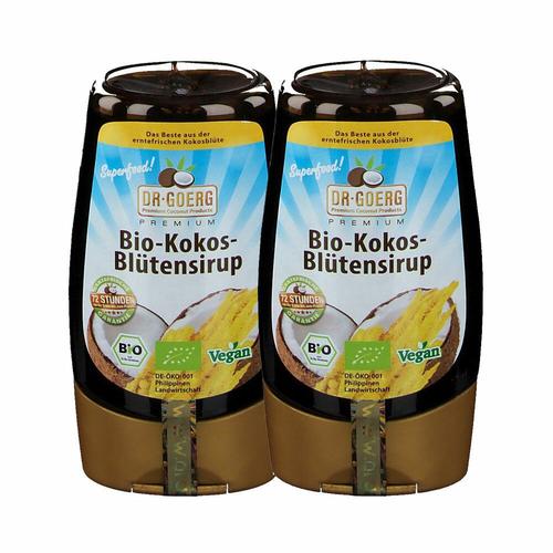 Dr. Goerg Bio Premium Kokosblütensirup 2x250 ml Sirup