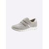 Klettschuh WALDLÄUFER, Damen, Gr. 4,5, grau (taupe), Nubukleder, Basic, Schuhe