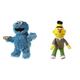 Living Puppets S703 Krümelmonster Sesame Street Handpuppe, Blau & S701 Bert Handpuppe