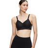 Sport-BH TRIACTION BY TRIUMPH "Triaction Hybrid Lite P EX", Damen, Gr. 85, Cup C, schwarz, Single Jersey, Obermaterial: 46% Polyamid, 36% Polyester, 18% Elasthan (LYCRA), unifarben, Mesh, sportlich, BHs, atmungsaktiv und extremer Halt