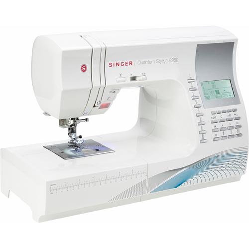 SINGER Nähmaschine ""Quantum Stylist 9960"" Nähmaschinen 600 Stiche weiß