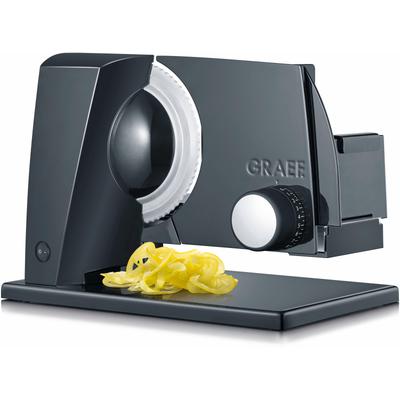 GRAEF Allesschneider "SLICED KITCHEN SKS S11002", schwarz, B:23,7cm H:25,2cm T:34,3cm, Allesschneider, mit Bodenplatte Image