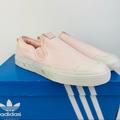 Adidas Shoes | Adidas Nizza Pink Slip On Comfort Casual Sneakers Shoes Ee4868 Women’s Size 8 | Color: Pink/White | Size: 8