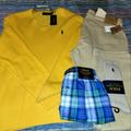 Polo By Ralph Lauren Other | Large Ralph Lauren Polo Bundle. | Color: Tan/Yellow | Size: Large