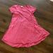 Lularoe Dresses | Lularoe Pink Carly Dress Xxs Euc | Color: Pink | Size: Xxs