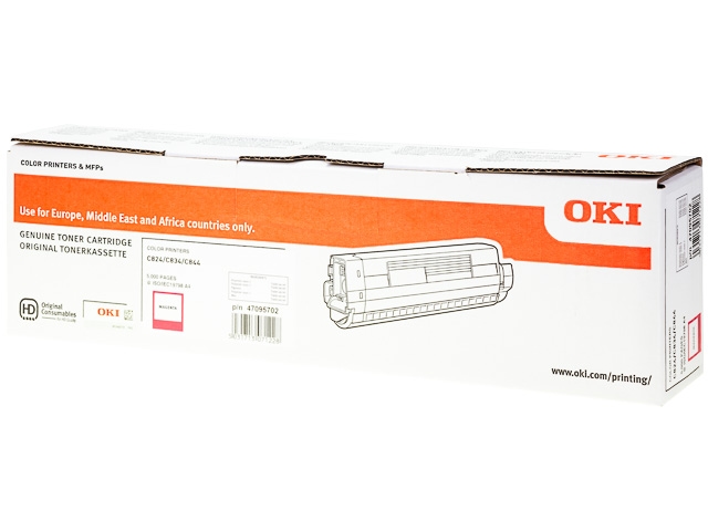 Laser/Kopierer OKI 47095702 OKI C824 TONER MAGENTA