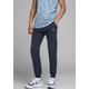 Jogginghose JACK & JONES "Gordon Shark Sweat Pants" Gr. M, N-Gr, blau (navy blazer) Herren Hosen Jogginghosen