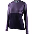 Troy Lee Designs Lilium Block Ladies Bicycle Jersey, purple, Size XL for Women