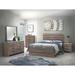 CDecor Home Furnishings Geary 3-Piece Bedroom Set w/ Dresser Wood in Brown | 52.25 H x 63 W x 85.75 D in | Wayfair 206818Q-S3DR