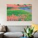 East Urban Home 'Field of Bluebonnets & Scarlet Indian Paintbrushes Texas Hill Country Texas USA' Photographic Print on Canvas Canvas, | Wayfair
