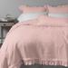 Amity Home Basillo Eunice Cotton Blend Single Duvet Cover Cotton in Pink/Yellow | Twin Duvet Cover | Wayfair 15291PT