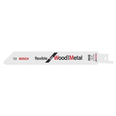 Bosch - Säbelsägeblatt s 922 hf, Flexible for Wood and Metal, 100er-Pack