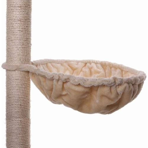 Lionto - Liegemulde für Kratzbäume, 40 cm Durchmesser, 15 cm Tiefe, beige