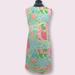 Lilly Pulitzer Dresses | Lilly Pulitzer Krista Shift Dress | Color: Green/Pink | Size: 8