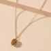 Anthropologie Jewelry | 3/$30 New! Pine Cone Pendant Charm Necklace Adventure Dainty Simple | Color: Gold/Red/Silver | Size: Os