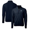 Men's Cutter & Buck Navy Arizona Wildcats Big Tall Cascade Eco Sherpa Fleece Quarter-Zip Jacket