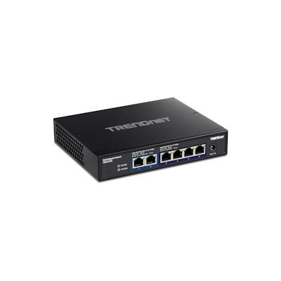 TRENDnet TEG-S762 6-Port 10G Switch, schwarz