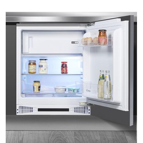 Candy Einbaukühlschrank CRU 164 NE/N, 82,6 cm hoch, 59,6 breit F (A bis G) weiß Einbaukühlschränke Kühlschränke Haushaltsgeräte