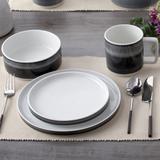 Noritake Colorstax Ombre Stax 4-Piece Place Setting, Service for 1 Porcelain/Ceramic in Blue | Wayfair G023-04B