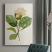 Rosalind Wheeler Magnolia Flowers I Premium Gallery Wrapped Canvas - Ready To Hang Canvas, Solid Wood in Brown/Green | 12 H x 8 W x 1.5 D in | Wayfair