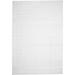 White 90 x 63 x 0.16 in Area Rug - Foundry Select Soho Lyra Minimal Chenille Rug On, 5Ft-3In X 7Ft-6In Area Rug Viscose | Wayfair