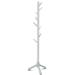 Latitude Run® Yasmely Solid Wood 8 - Hook Freestanding Coat Rack Wood in Gray/Brown | 68.8 H x 17.7 W x 17.7 D in | Wayfair