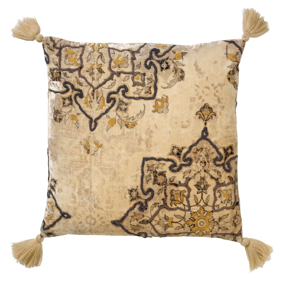 coussin beige 45x45 cm
