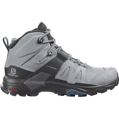 SALOMON Damen Multifunktionsstiefel SHOES X ULTRA 4 MID GTX W Quar/Black/Leg, Größe 42 in Grau