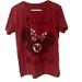 Disney Tops | Disney Womens Original Mouseketeer T Tee Shirt Xl Red Short Sleeves | Color: Red | Size: Xl