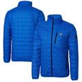 Men's Cutter & Buck Royal Toronto Blue Jays Rainier Eco Insulated Full-Zip Puffer Jacket