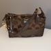 Coach Bags | Coach Carly Hobo Brown Leather Jacquard Signature Shoulder Handbag | Color: Brown | Size: Os