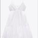 Zara Dresses | Brand New With Tag Zara Openwork Embroidered Mini Dress | Color: White | Size: Xs