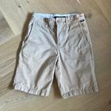 Vans Bottoms | Excellent Vans Boys Khaki Shorts Perfect For School Uniforms, Dress Size 22 | Color: Tan | Size: 8b