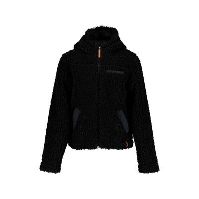 Obermeyer TG Amelia Sherpa Jacket - Girls Large Black 37023-16009-L