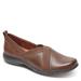 Cobb Hill Penfield Envelope Casual Slip-On - Womens 7.5 Brown Slip On W