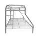 ACME Tritan Bunk Bed (Twin/Full) in Silver