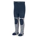 Sterntaler Unisex Baby GOTS Krabbelstrumpfhose Emmi Strumpfhose, Undurchsichtige, Marine, 74